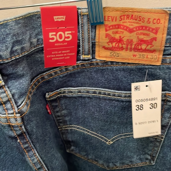 Levi 505 Men’s Jeans - Picture 3 of 3